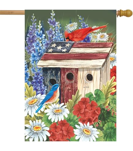 Amazon.com : Briarwood Lane House Flag 40x28 For Outdoor American